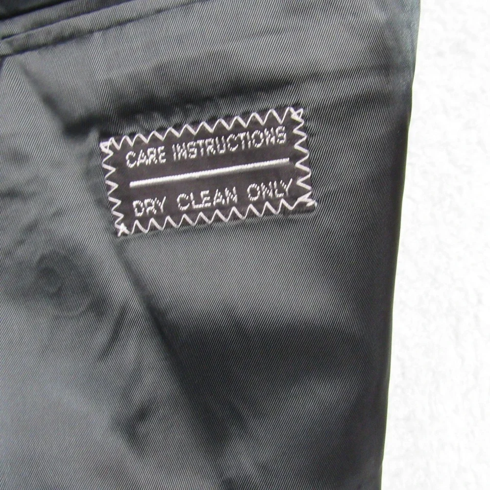 Neiman‎ Marcus Designer Collections Mens 41R Blazer Charcoal Grey Made in Italy